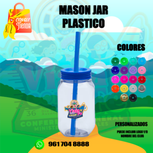 VASO MASON JAR