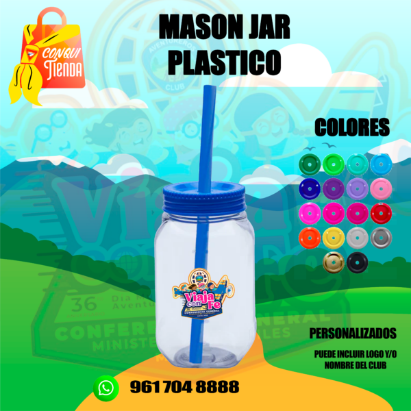 VASO MASON JAR