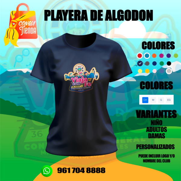 PLAYERA DIA MUNDIAL DEL AVENTURERO